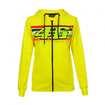 Valentino Rossi dámské tričko yellow Classic (Stripes) 2019