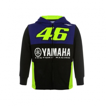 Valentino Rossi dětská mikina s kapucí VR46 Yamaha Racing 2019