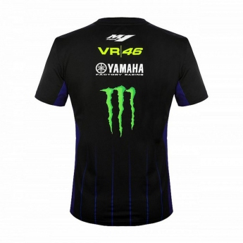 Valentino Rossi pánské tričko VR46 - Yamaha black 2019