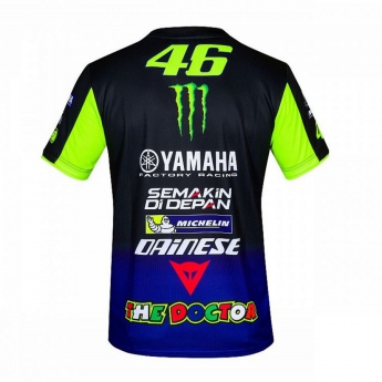 Valentino Rossi pánské tričko VR46 - Yamaha replica 2019