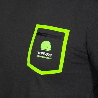 Valentino Rossi pánské tričko VR46 - Riders Academy Madunina grey 2020