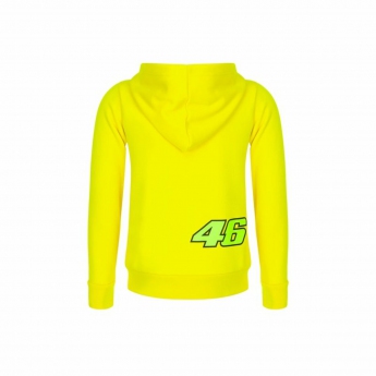 Valentino Rossi dětská mikina s kapucí VR46  -  The Doctor yellow 2022