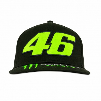 Valentino Rossi čepice baseballová kšiltovka VR46  -  Monster Energy black 2022