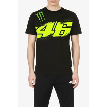 Valentino Rossi pánské tričko Monza 46 Monster Energy black 2022