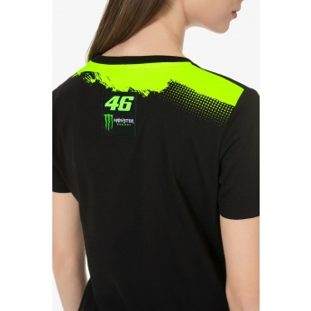 Valentino Rossi dámské tričko Monza 46 Monster Energy black 2022