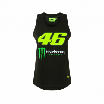Valentino Rossi dámské tílko VR46  -  Dual Monster Energy black 2022