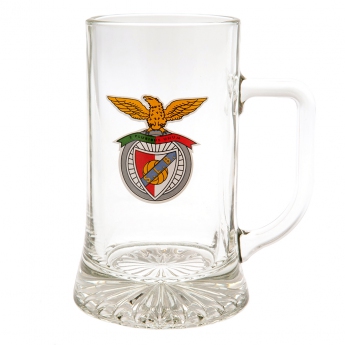 SL Benfica pivní sklenice Stein Glass Tankard