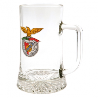 SL Benfica pivní sklenice Stein Glass Tankard