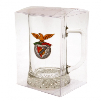 SL Benfica pivní sklenice Stein Glass Tankard