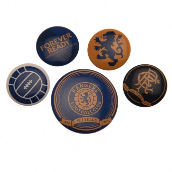 FC Rangers set odznáčků Button Badge Set