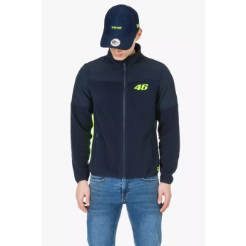 Valentino Rossi pánská mikina Polar fleece blue 2022