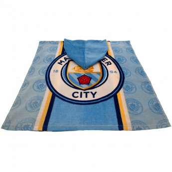 Manchester City dětské pončo Kids Hooded Poncho