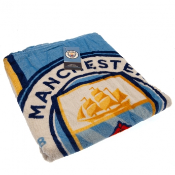 Manchester City dětské pončo Kids Hooded Poncho