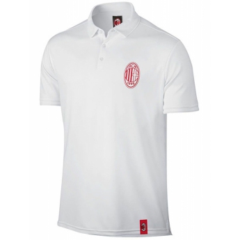 AC Milan pánské polo tričko crest white