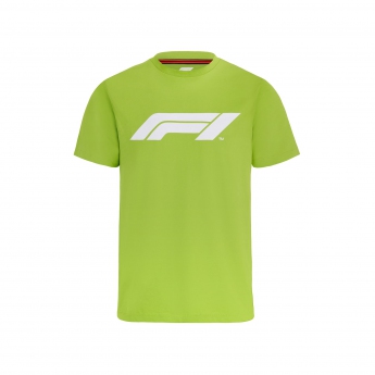 Formule 1 pánské tričko Logo Lime F1 Team 2022