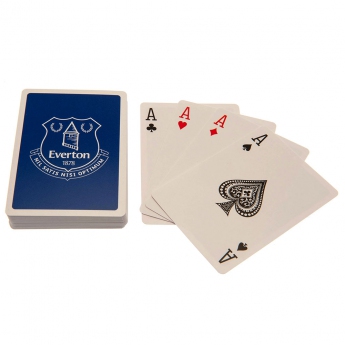 FC Everton hrací karty blue