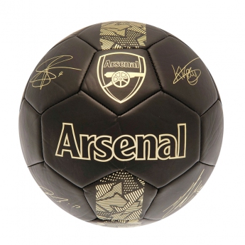 FC Arsenal fotbalový mini míč Skill Ball Signature Gold PH size 1