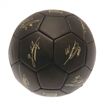 FC Arsenal fotbalový mini míč Skill Ball Signature Gold PH size 1