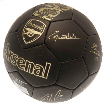FC Arsenal fotbalový míč Signature Gold PH size 5