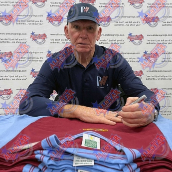 Legendy fotbalový dres Aston Villa 1982 Withe Signed Shirt
