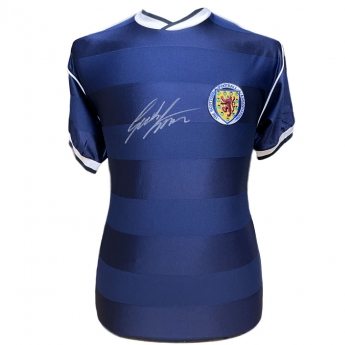 Legendy fotbalový dres Scottish 1986 Strachan Signed Shirt