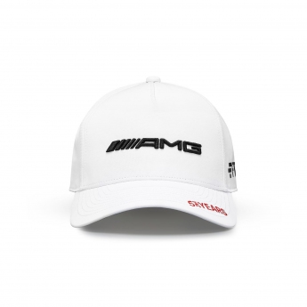 Mercedes AMG Petronas čepice baseballová kšiltovka George Russell Spa white F1 Team 2022