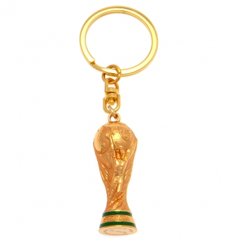 Fotbalové reprezentace klíčenka World Cup Qatar 2022 3D Trophy Keyring