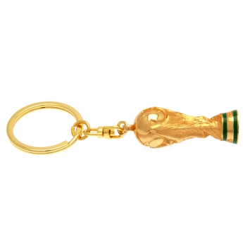 Fotbalové reprezentace klíčenka World Cup Qatar 2022 3D Trophy Keyring