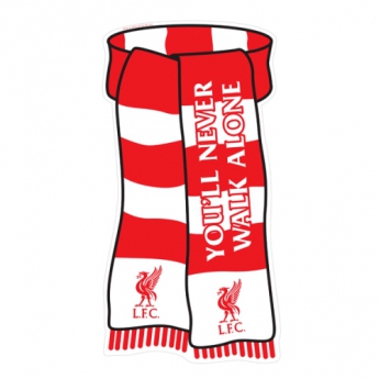 FC Liverpool plechová cedule scarf small
