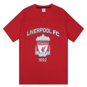 FC Liverpool pánské pyžamo SLab short red