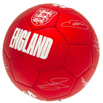 Fotbalové reprezentace fotbalový míč Signature Red PH size 5