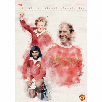 Manchester United kalendář Deluxe Calendar 2023