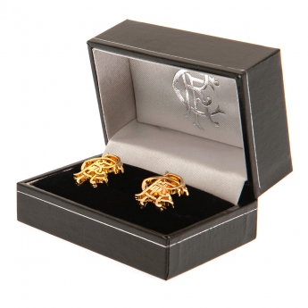 FC Rangers manžetové knoflíčky Gold Plated RFC Cufflinks