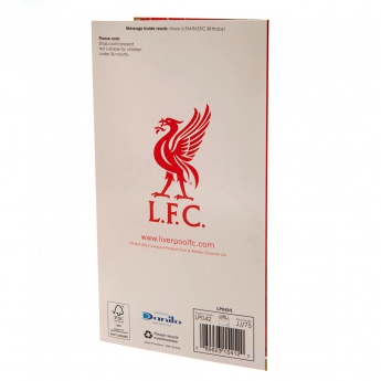 FC Liverpool narozeninové přání Birthday boy