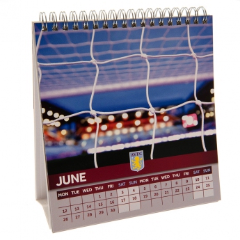 Aston Villa kalendář Desktop Calendar 2023