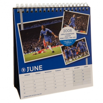 FC Chelsea kalendář Desktop Calendar 2023