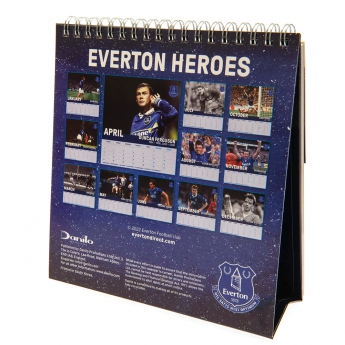 FC Everton kalendář Desktop Calendar 2023