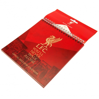 FC Liverpool kalendář Desktop Calendar 2023