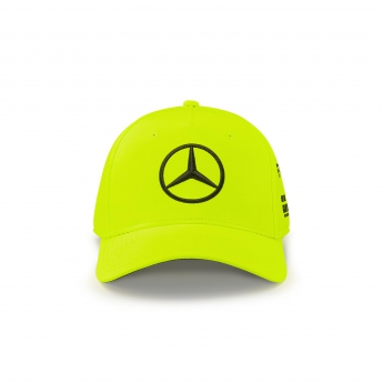 Mercedes AMG Petronas čepice baseballová kšiltovka Lewis Hamilton GP Silverstone yellow F1 Team 2022