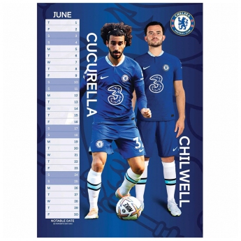 FC Chelsea kalendář A3 Calendar 2023