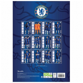 FC Chelsea kalendář A3 Calendar 2023