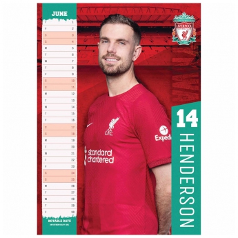 FC Liverpool kalendář A3 Calendar 2023