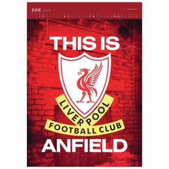 FC Liverpool kalendář Deluxe Calendar 2023