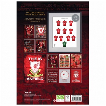 FC Liverpool kalendář Deluxe Calendar 2023