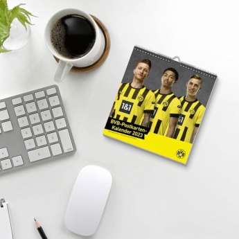 Borussia Dortmund kalendář 2023 Postkarten