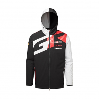 Toyota Gazoo Racing pánská bunda s kapucí Rain black F1 Team 2022