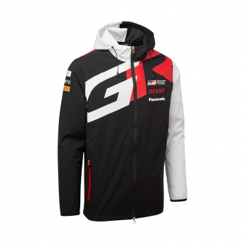 Toyota Gazoo Racing pánská bunda s kapucí Rain black F1 Team 2022
