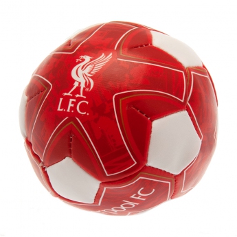 FC Liverpool fotbalový mini míč 4 inch Soft Ball