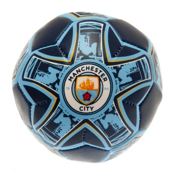 Manchester City fotbalový mini míč 4 inch Soft Ball