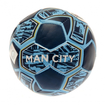 Manchester City fotbalový mini míč 4 inch Soft Ball
